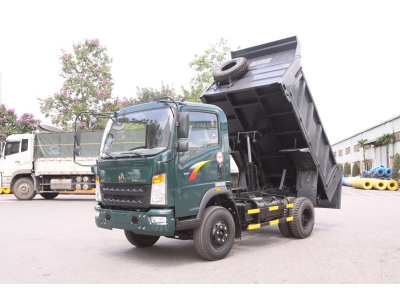 Xe tải ben TMT 6.5 tấn 1 cầu Euro2 2017 ST8165D
